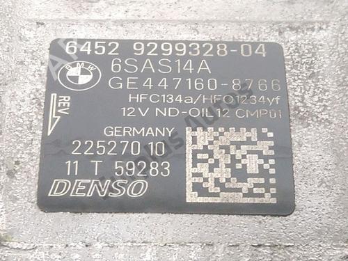AC compressor BMW 1 (F21) 118 i | BP33034219M34 - Image 5