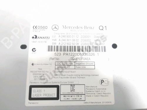 Radio MERCEDES-BENZ CLA Coupe (C117) CLA 200 (117.343) | BP28232425E6 