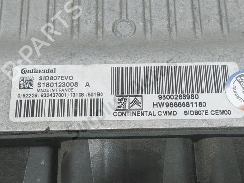 Engine control unit (ECU) CITROËN DS3 (SA_) 1.6 HDi 115 | BP30984849M57 - Image 2