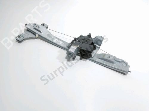 Used Front left window mechanism PEUGEOT 208 I (CA_, CC_) 1.4 HDi (68 hp) 30367495