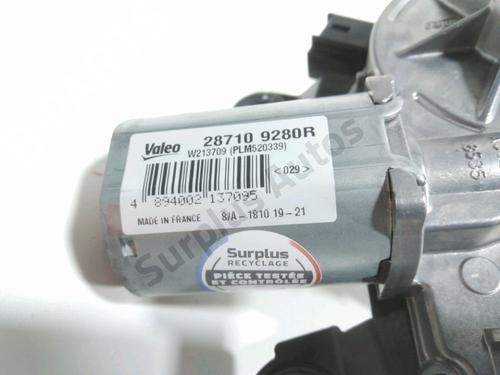 Rear wiper motor DACIA SANDERO III 1.0 TCe 90 | BP28272859M102 