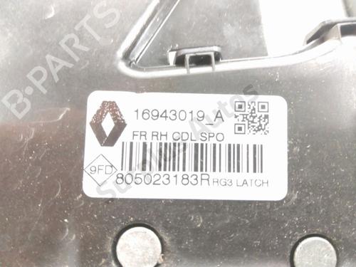 Front right lock RENAULT MEGANE IV Hatchback (B9A/M/N_) 1.3 TCe 115 (B9N9) | BP30191012C97