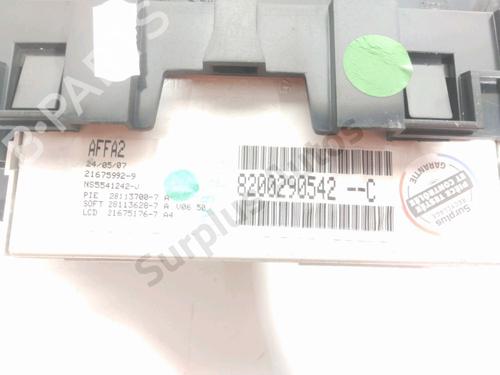 Display monitor RENAULT LAGUNA II (BG0/1_) 1.9 dCi (BG1A, BG1W, BG0G) | BP28230006C48 