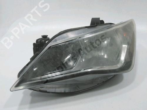 Venstre forlygte Venstre forlygte SEAT IBIZA IV (6J5, 6P1) 1.6 TDI (90 hp) 34390103 34390103