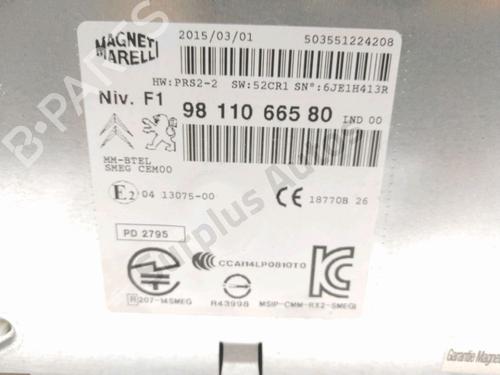 Radio PEUGEOT 208 I (CA_, CC_) 1.6 BlueHDi 120 | BP28232172E6