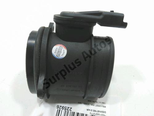Used Mass air flow sensor PEUGEOT 308 I (4A_, 4C_) 1.6 HDi (109 hp) 30985005