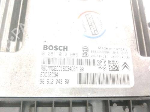 Engine control unit (ECU) PEUGEOT 307 (3A/C) 1.6 HDi 110 | BP28220905M57 - Image 2