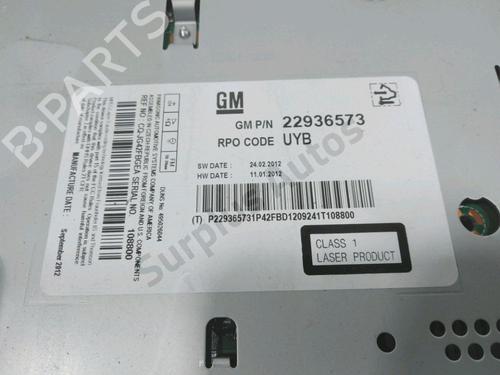 Radio OPEL ASTRA J GTC 1.7 CDTI (08) | BP31240164E6