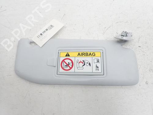Used Right sun visor PEUGEOT 208 I (CA_, CC_) 1.2 PureTech 82 (82 hp) 31002302