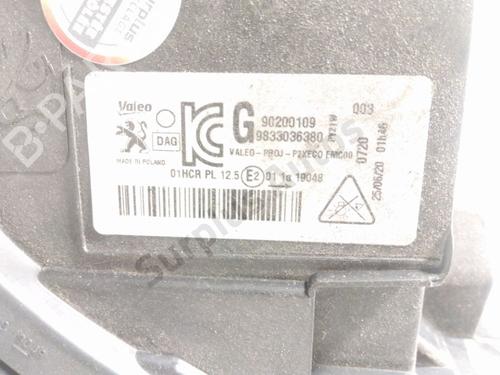 Left headlight PEUGEOT 208 II (UB_, UP_, UW_, UJ_) 1.2 PureTech 75 | BP29859833C28