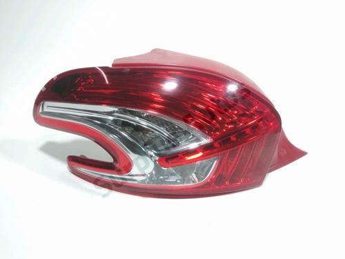 Used Left taillight PEUGEOT 208 I (CA_, CC_) 1.6 VTi (120 hp) 31608246
