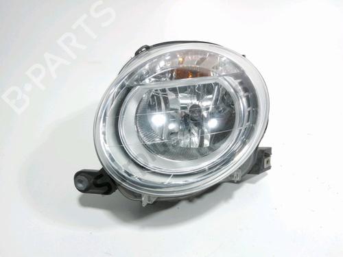 Used Left headlight FIAT 500 (312_) 1.2 (312AXA1A) (69 hp) 31005337