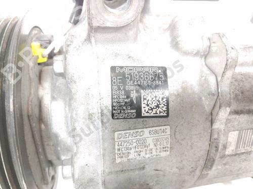 AC compressor JEEP RENEGADE SUV (BU, B1, BV) 1.6 CRD | BP36796114M34 - Image 4