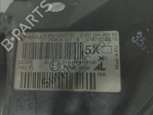 Right headlight RENAULT MEGANE III Hatchback (BZ0/1_, B3_) 1.9 dCi (BZ0N, BZ0J) | BP39089607C29 - Image 3