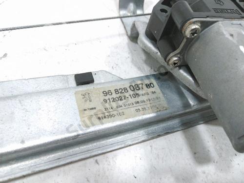 Rear left window mechanism PEUGEOT 3008 I MPV (0U_) 1.6 HDi | BP30999634C24