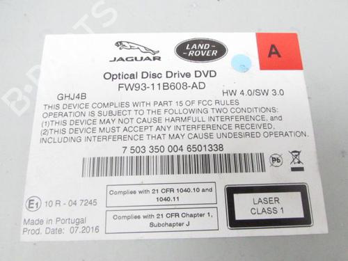 Radio JAGUAR XE (X760) 2.0 D AWD | BP37769782E6 - Image 4