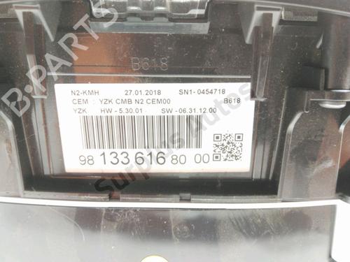 Instrument cluster CITROËN C3 / C3 ORIGIN III (SX) 1.6 BlueHDi 100 | BP28230721C47 