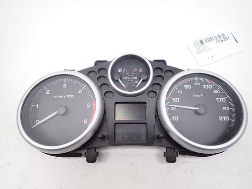 Used Instrument cluster PEUGEOT 206+ (2L_, 2M_) 1.4 HDi eco 70 (68 hp) 30990866