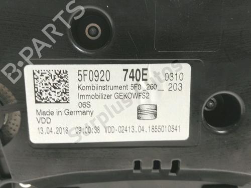 Instrument cluster SEAT LEON ST (5F8) 1.4 TSI | BP40464545C47 - Image 3