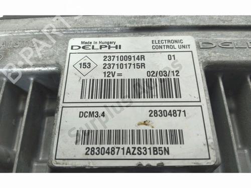 Engine control unit (ECU) RENAULT MEGANE III Hatchback (BZ0/1_, B3_) 1.5 dCi (BZ0C) | BP38793349M57 - Image 4