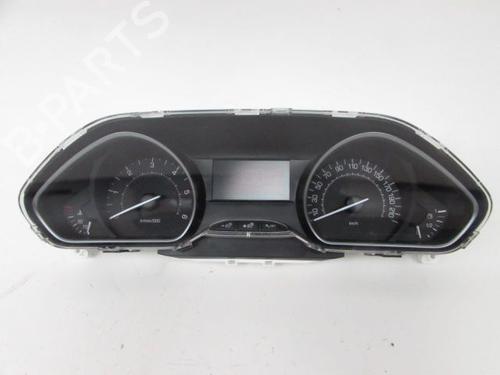 Used Instrument cluster PEUGEOT 208 I (CA_, CC_) 1.6 HDi / BlueHDi 75 (75 hp) 28230139