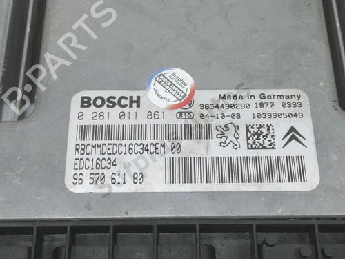 Engine control unit (ECU) CITROËN C2 (JM_) 1.4 HDi | BP30984786M57