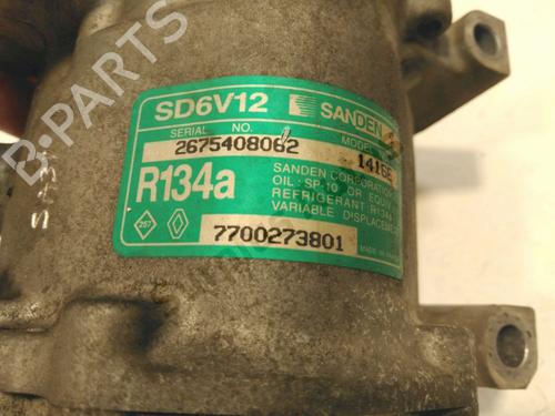 AC compressor RENAULT CLIO II (BB_, CB_) 1.6 16V (BB01, BB0H, BB0T, BB14, BB1D, BB1R, BB2KL, BB3G... | BP30986697M34