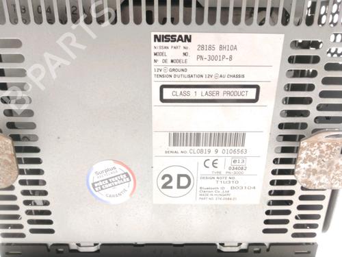 Radio NISSAN NOTE (E11, NE11) 1.5 dCi | BP28231852E6 