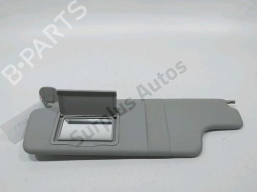Used Left sun visor RENAULT VEL SATIS (BJ0_) 2.0 16V Turbo (BJ0K) (163 hp) 31004217