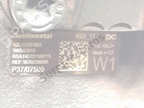 Injection pump RENAULT KADJAR (HA_, HL_) 1.5 dCi 110 (HLA3) | BP37627995M78 - Image 5