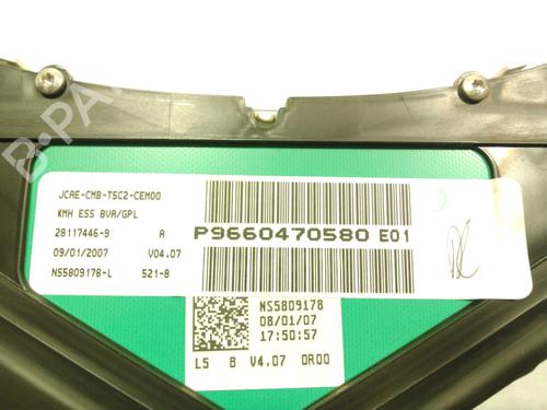 Cockpit PEUGEOT 307 SW (3H) 1.6 16V | BP28230577C47