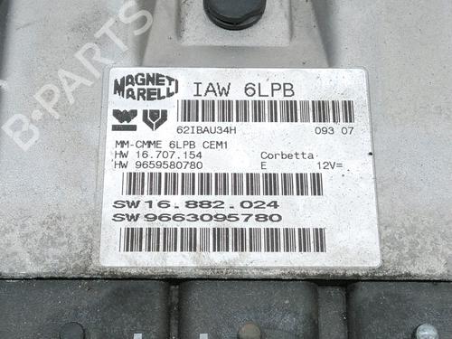 Engine control unit (ECU) PEUGEOT 407 (6D_) 2.0 16V (6DRFJC, 6DRFJE, 6DRFJF) | BP30984411M57 - Image 2
