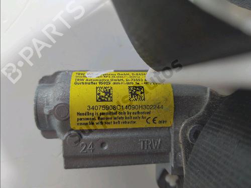 Front right seatbelt CITROËN C3 II (SC_) 1.2 VTi 82 | BP37770544I25 - Image 3