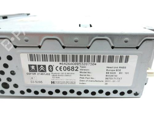 Radio PEUGEOT 3008 I MPV (0U_) 2.0 HDi 150 / BlueHDi 150 | BP28231992E6 