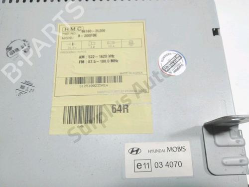 Radio HYUNDAI i30 (FD) 1.6 CRDi | BP31163058E6 - Image 2
