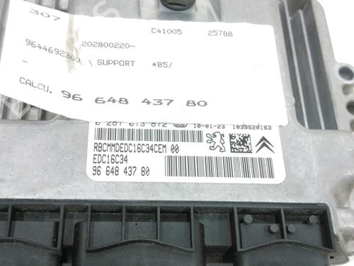 Engine control unit (ECU) CITROËN C4 I (LC_) 1.6 HDi | BP30984400M57 - Image 2