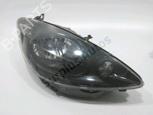 Used Right headlight PEUGEOT 1007 (KM_) 1.4 HDi (68 hp) 31005012