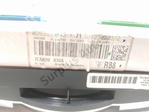 Instrument cluster PORSCHE CAYENNE (9PA) S 4.8 | BP28230796C47