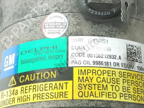 AC compressor OPEL ASTRA H (A04) 1.7 CDTI (L48) | BP39705722M34 - Image 5