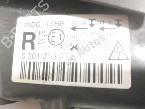 Højre forlygte PEUGEOT 407 (6D_) 2.0 HDi 135 (6DRHRH, 6DRHRE, 6DRHRG, 6DRHRJ) | BP28266415C29 