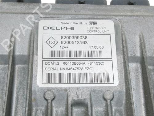 Engine control unit (ECU) RENAULT CLIO III (BR0/1, CR0/1) 1.5 dCi (C/BR0G, C/BR1G) | BP30984538M57