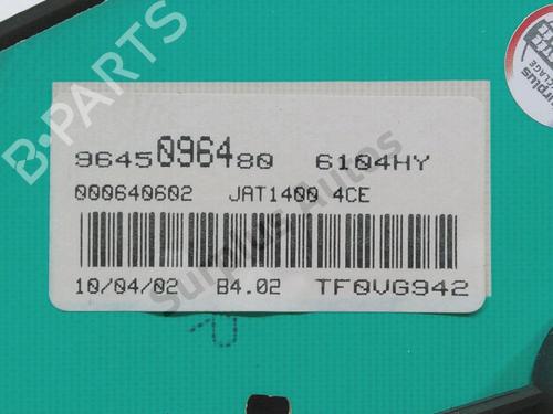 Instrument cluster PEUGEOT 206 Hatchback (2A/C) 1.1 i | BP32356272C47