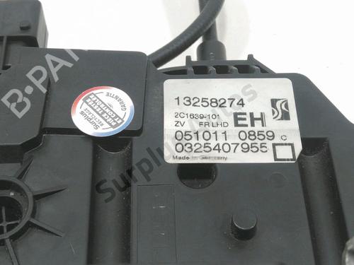 Front right lock OPEL MERIVA B MPV (S10) 1.7 CDTI (75) | BP32488588C97