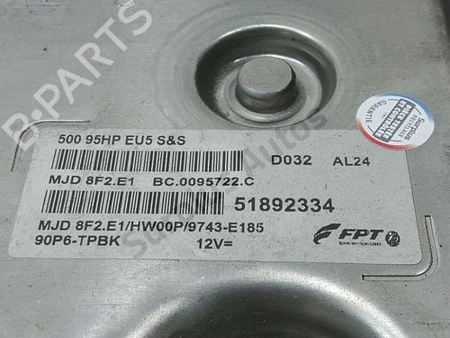 Engine control unit (ECU) FIAT 500 (312_) 1.3 D Multijet (312AXE1A) | BP39577340M57 - Image 2
