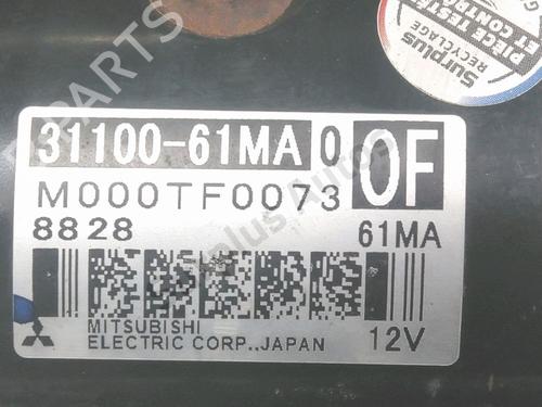 Starter SUZUKI SX4 S-Cross (JY) 1.4 T AllGrip (AKK414) | BP38769131M8 - Image 5