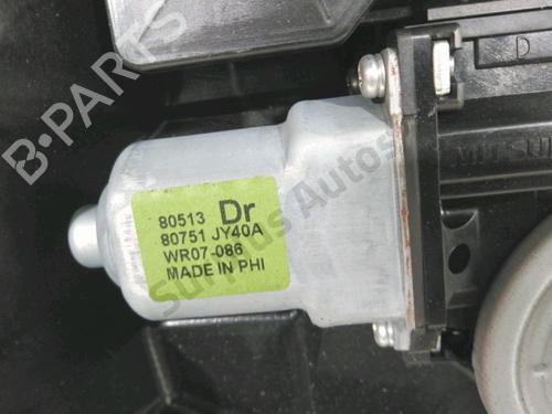 Front left window mechanism RENAULT KOLEOS I (HY_) 2.0 dCi 4x4 (HY0B) | BP30995657C22 - Image 4