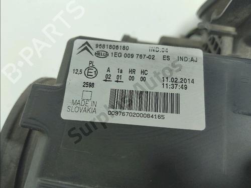 Right headlight CITROËN C3 Picasso (SH_) 1.6 HDI 90 | BP37600732C29 - Image 3