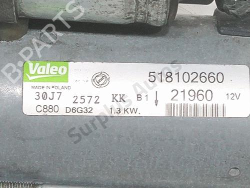 Starter FIAT PANDA (169_) 1.3 D Multijet (169.AXC1A) | BP39462317M8  - Image 5