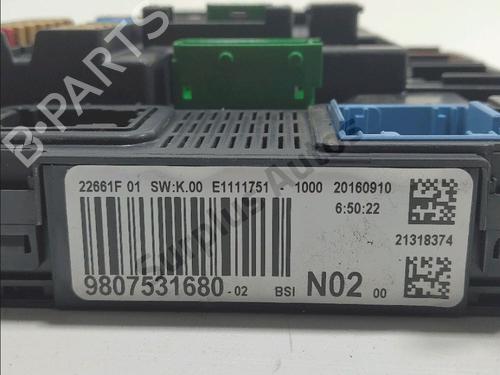Fuse box CITROËN C4 CACTUS 1.2 THP 110 | BP36796088E1 - Image 3