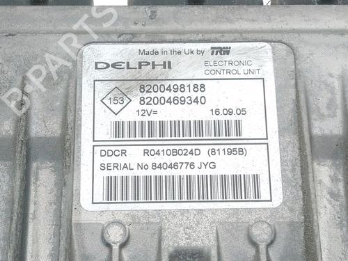 Engine control unit (ECU) RENAULT SCÉNIC II (JM0/1_) 1.5 dCi (JM02, JM13) | BP30984511M57 - Image 2